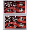 Image 2 : 2006 AND 2007 UNITED STATES MINT SILVER STATE QUARTERS  PROOF SETS