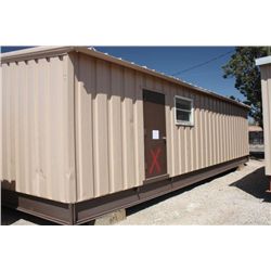 PORTABLE BUILDING, 28'X32', HAS TWO SINGLE RESTROO