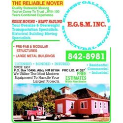 60' MOVING FEE ~ 50, 75, 100 OR 125 MILE RADIUS