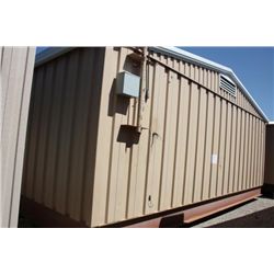 PORTABLE BUILDING, 28'X32', ASBESTOS CONTAINING FL