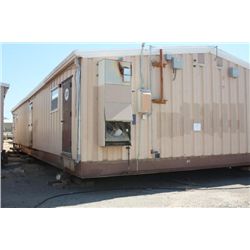 PORTABLE BUILDING, 28'X60', SPLIT INTO THREE ROOMS