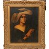Image 2 : ERNEST HERBERT OIL PAINTING ON CANVAS OF PORTRAIT