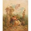 Image 1 : OIL ON CANVAS 'AMOUR CHAMPETRE' ATTR/ FRAGONARD