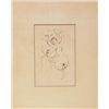 Image 2 : MARC CHAGALL INK ON PAPER OF DANCER & DOVES SIGNED