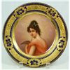 Image 1 : ROYAL VIENNA PORCELAIN 'INNOCENCE' PORTRAIT PLATE