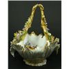 Image 6 : MEISSEN FLORAL PORCELAIN HANDLED BASKET