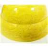 Image 2 : Pr OF 18th C YELLOW GLAZE LADIES RICE BOWLS