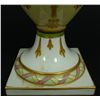Image 4 : KPM PORCELAIN FIGURAL HANDLE FLORAL VASE