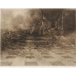 PETER W MILTON 'PASSAGE I' ETCHING & ENGRAVING