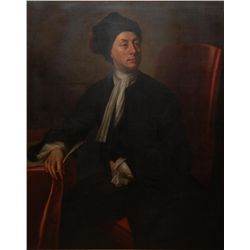 19th C EUROPEAN OIL ON CANVAS OF MALE PROTRAIT