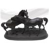 Image 1 : PIERRE JUES MENE BRONZE OF TWO HORSES (AFTER)