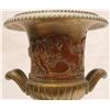 Image 3 : Pr OF 19th C BRONZE & MARBLE GREEK REVIVAL URNS