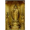 Image 2 : 18th CENTURY CHINESE GILT WOOD TEMPLE CARVING