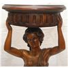 Image 2 : Pr CARVED WOODEN FIGURAL GREEK MYTHOLOGY PEDESTALS