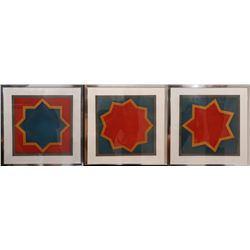 SOL LEWITT '3 STARS' LITHOGRAPH SUITE