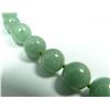 Image 3 : CHINESE JADEITE BEADED NECKLACE w 14K YG CLASP