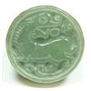 Image 1 : 14K YELLOW GOLD & CARVED JADE DRAGON RING
