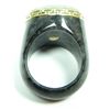 Image 4 : 14K YELLOW GOLD & CARVED JADE DRAGON RING