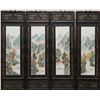 Image 1 : 4 CHINESE HAND PAINTED PORCELAIN WALL PLAQUES