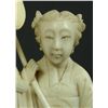 Image 3 : A CHINESE CARVED IVORY EMPRESS GROUP FIGURE