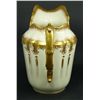 Image 3 : ANTIQUE ENGLISH PORCELAIN GILT PAINTED PITCHER