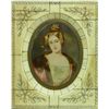 Image 1 : ADELAIDE VICTORINE HALL MINIATURE IVORY PORTRAIT