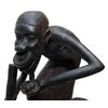 Image 2 : AFRICAN CARVED WOOD GROUP FIGURE