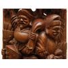 Image 2 : JAPANESE CARVED ROSEWOOD SCULPTURE OF IMMORTALS