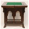Image 1 : MOROCCAN STYLE INLAID & MARQUETRY FLIP TOP TABLE