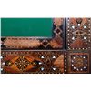 Image 3 : MOROCCAN STYLE INLAID & MARQUETRY FLIP TOP TABLE