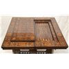 Image 7 : MOROCCAN STYLE INLAID & MARQUETRY FLIP TOP TABLE