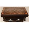 Image 9 : MOROCCAN STYLE INLAID & MARQUETRY FLIP TOP TABLE