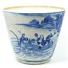 Image 1 : CHING DYNASTY BLUE AND WHITE PORCELIEN JARDINIERE