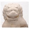 Image 4 : PAIR OF LARGE CARVED STONE FOO DOG SCULPTURES