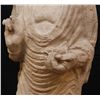 Image 4 : PALATIAL CARVED STONE STANDING BUDDHA SCULPTURE