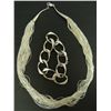 Image 1 : 2 ITALIAN STERLING SILVER JEWELRY PIECES