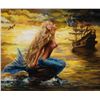 Image 1 : TATIANA KOVGENKO HAND PAINTED PLAQUE OF MERMAID