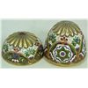 Image 4 : RUSSIAN SILVER ENAMELED EGG WITH STAND