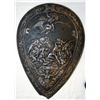 Image 1 : 20th C MILANESE BRONZE RESTRIKE SHIELD PLAQUE