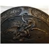 Image 4 : 20th C MILANESE BRONZE RESTRIKE SHIELD PLAQUE