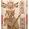 Image 7 : Pr ART DECO EGYPTIAN REVIVAL PORTIERE TAPESTRIES