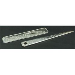 2 PIECE TIFFANY & Co. STERLING SILVER DESK SET