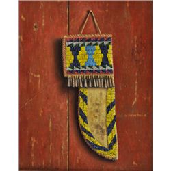 William Acheff - Plains Knife Sheath