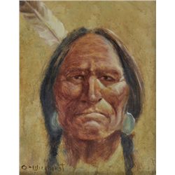 Olaf Wieghorst - Plains Indian