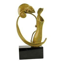 Tony Hochstetler - Chameleon and Pitcher Plant