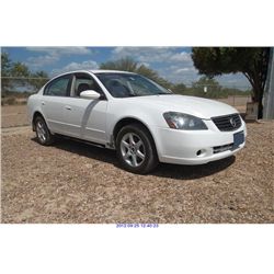 2006 - NISSAN ALTIMA // REBUILT SALVAGE TITLE