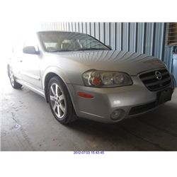 2003 - NISSAN MAXIMA