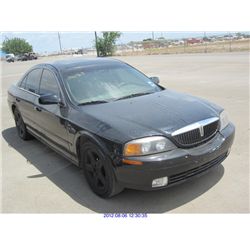 2001 - LINCOLN LS // REBUILT SALVAGE TITLE