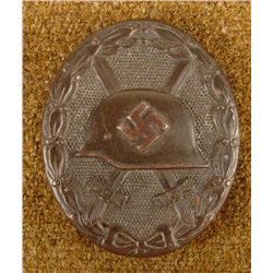 BLACK NAZI WOUND BADGE