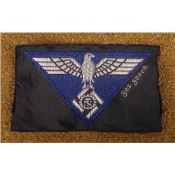ORIGINAL NAZI TENO (TECHNICAL ENGINEERS) INSIGNIA PATCH